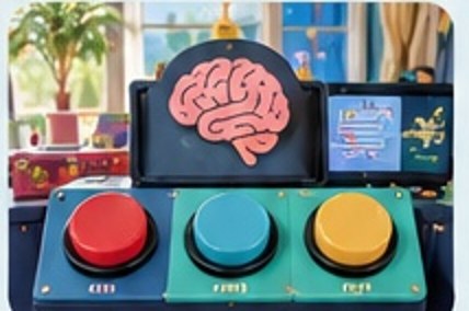 Illustrated brain adventure equipment